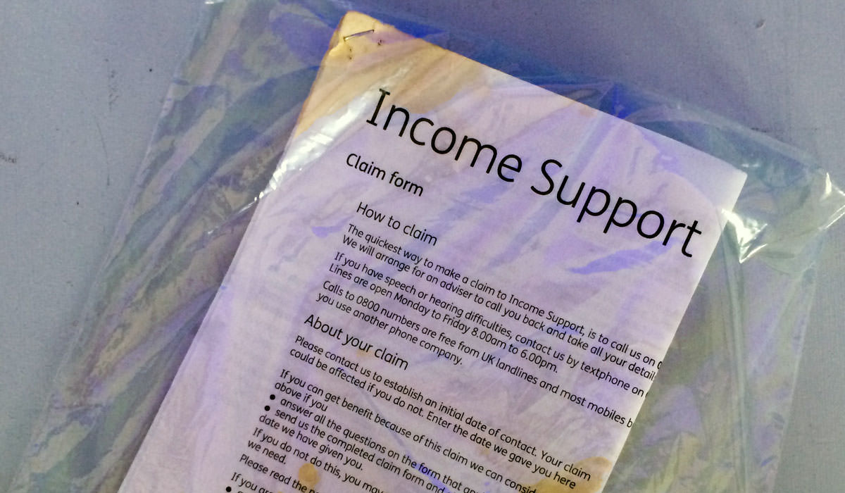 income support form